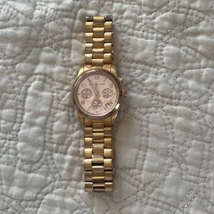 Michael Kors rose gold watch